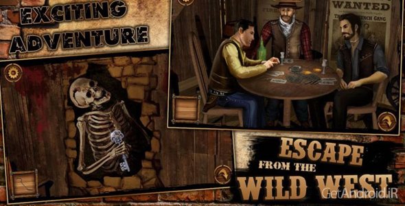 دانلود Escape From The Wild West 1.0 - بازی فرار از غرب وحشی برای اندروید