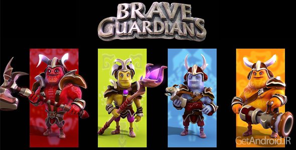 دانلود Brave Guardians 3.0.6 - بازی نگهبانان شجاع برای اندروید