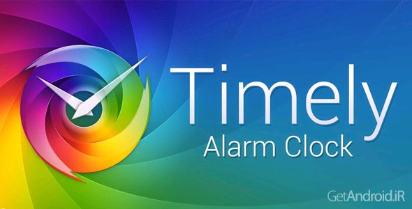 دانلود Timely Alarm Clock 1.3 - ساعت زنگدار زیبای اندروید