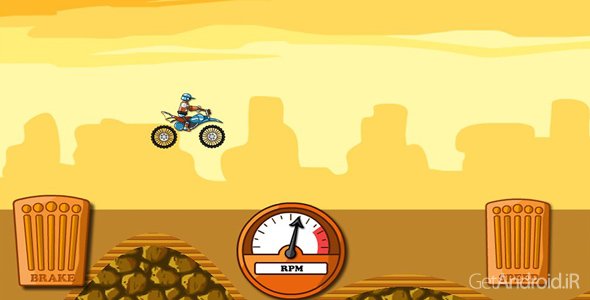 دانلود Hill Steampunk racer 3.4 - بازی تپه نوردی با موتور کراس برای اندروید