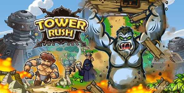 دانلود Tower Rush 1.0 - بازی دفاع از برج برای اندروید + نسخه مود