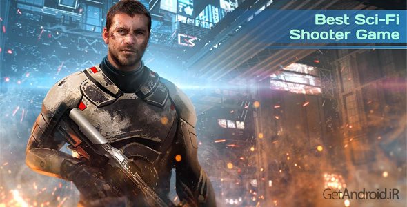 دانلود Dead Earth: Sci-fi FPS Shooter 2.0 - بازی نجات زمین از دست رباتها برای اندروید