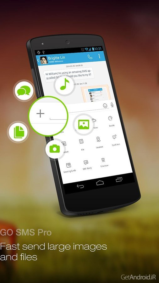 دانلود GO SMS Pro Premium 7.32 – بهترین نرم افزار مدیریت اس ام اس اندروید + پلاگین ها + فایل زبان فارسی دانلود GO SMS Pro Premium 7.32 – بهترین نرم افزار مدیریت اس ام اس اندروید + پلاگین ها + فایل زبان فارسی