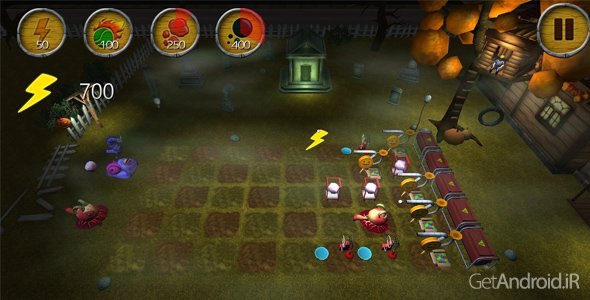 دانلود Worms Slingshot TD PRO 2.5.1.5 - بازی محافظت از مزرعه در برابر کرم ها برای اندروید (نسخه مود)