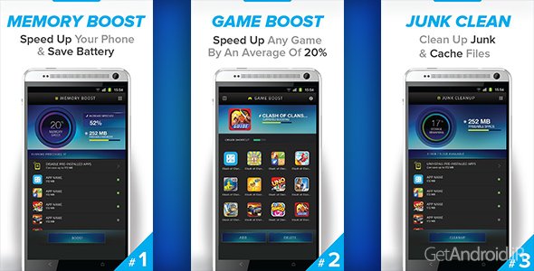 دانلود Cleaner - Boost & Optimize Pro v2.7.1 - برنامه قدرتمند افزایش سرعت سیستم عامل اندروید