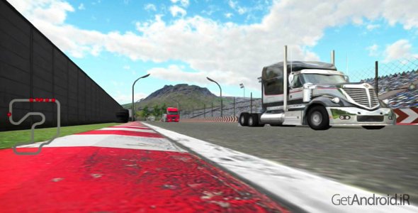 دانلود Real Truck Racing HD 2.0 - بازی مسابقات کامیون رانی برای اندروید + دیتا