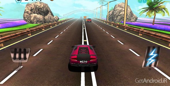 دانلود Super Traffic Racer - Heroes Car 1.02 - بازی مسابقه در ترافیک با اتومبیل های معروف برای اندروید