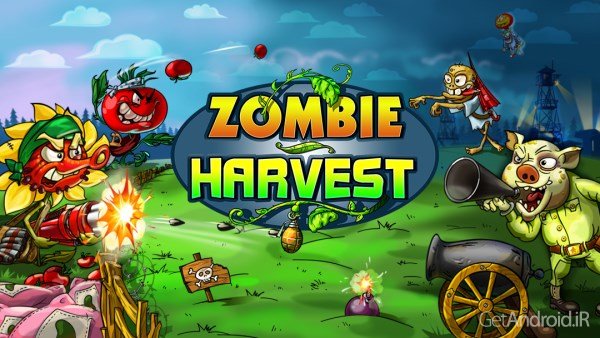 دانلود Zombie Harvest 1.1.8 – بازی اکشن زامبی و نباتات اندروید