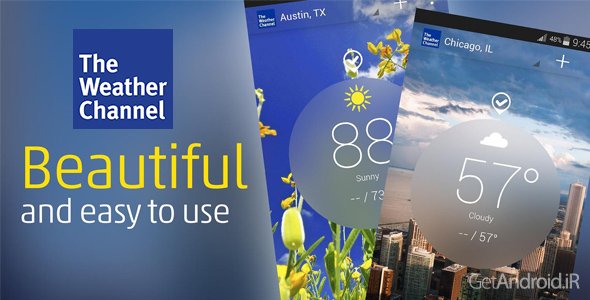 دانلود The Weather Channel 7.11.0 - برنامه قدرتمند هواشناسی برای اندروید