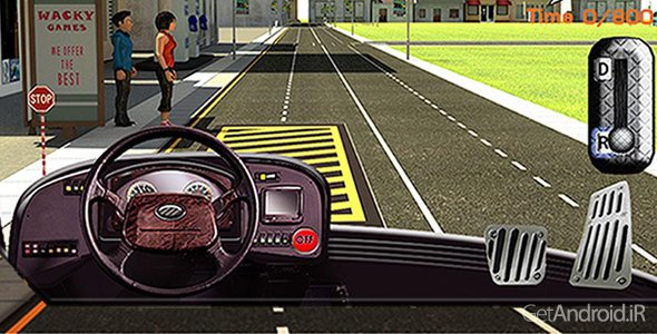دانلود Bus Driver 3D Simulator 1.9 - بازی اتوبوسرانی برای اندروید!