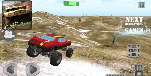 دانلود 4х4 Off Road : Race With Gate 1.2 - مسابقه اتومبیل رانی آفرود برای اندروید + نسخه مود