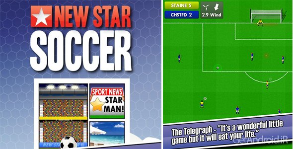 دانلود New Star Soccer 4.11 - بازی محبوب ستاره جدید فوتبال برای اندروید + نسخه مود