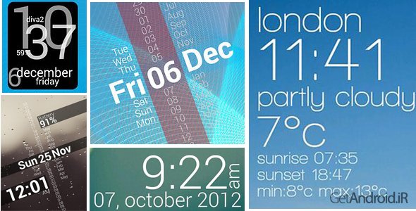 دانلود Zooper Widget Pro 2.60 - مجموعه ویجت بسیار زیبای زوپر برای اندروید