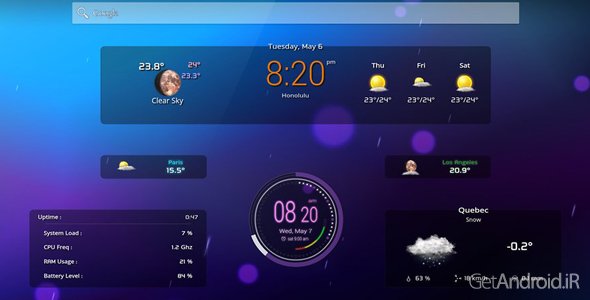 دانلود AIO Widgets 1.2 - مجموعه ویجت زیبای اندروید