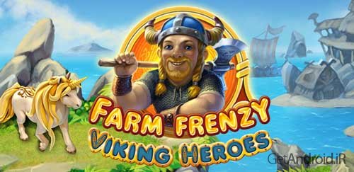 دانلود Farm Frenzy: Viking Heroes 1.1 بازی فارم فرنزی وایکینگ ها اندروید + مود