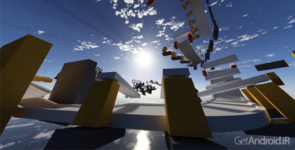 دانلود Jet Car Stunts 2 v1.0.17 - بازی هیجانانگیز اتومبیلهای جت برای اندروید