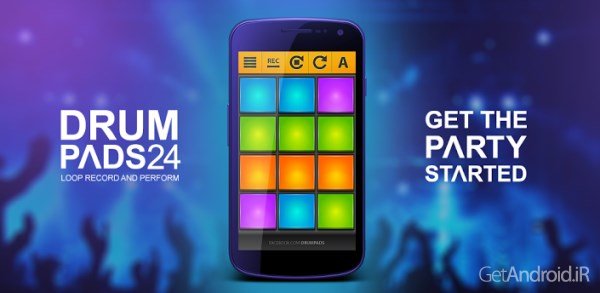 دانلود Drum Pads 24 v2.4.3 – برنامه آهنگ سازی اندروید + دیتا