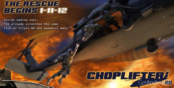 دانلود Choplifter HD 1.4.5 - بازی گرافیکی هلیکوپتر نجات برای اندروید + دیتا