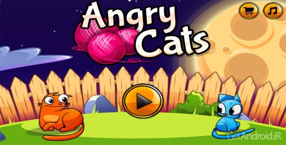 دانلود Angry Cats 1.0.11 - بازی گربههای عصبانی برای اندروید