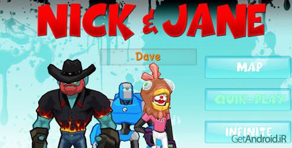 دانلود Nick & Jane HD 1.4 - بازی نیک و جین برای اندروید + دیتا