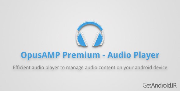 دانلود OpusAMP Premium - Audio Player 1.0.4.1 - موزیک پلیر جدید اندروید