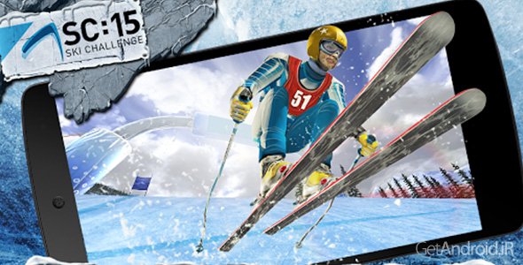 دانلود Ski Challenge 15 v1.0 - بازی رقابتهای اسکی برای اندروید