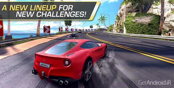 دانلود Asphalt 7: Heat 1.1.2h - بازی آسفالت 7 اندروید + دیتا