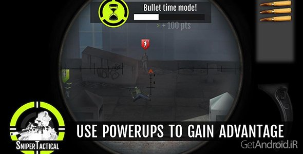دانلود Sniper Tactical HD 1.61 - بازی اکشن تک تیراندازی برای اندروید + دیتا + نسخه مود