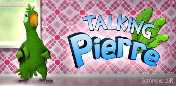 دانلود Talking Pierre the Parrot Full 3.2 - برنامه طوطی سخنگو برای اندروید