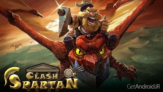 دانلود کلش آف اسپارتان Clash of Spartan 1.3.17 بازی استراتژیک اندروید