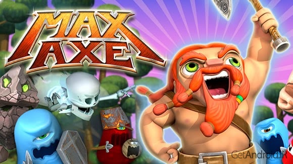 دانلود Max Axe - Epic Adventure 1.6.4 بازی مکس تبرزن اندروید