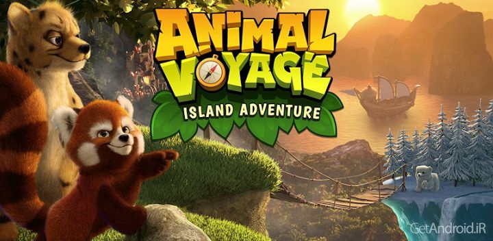 دانلود Animal Voyage:Island Adventure 1.28.4+g بازی ماجراجویی حیوانات اندروید