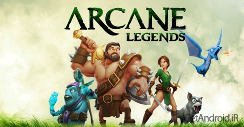 دانلود Arcane Legends: MMO RPG 1.6.2 بازی افسانه محرمانه اندروید