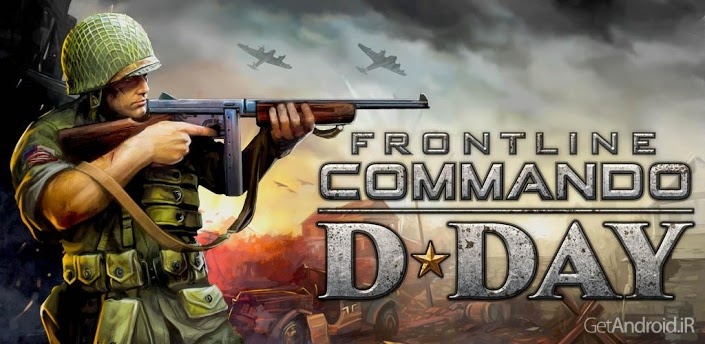 دانلود FRONTLINE COMMANDO: D-DAY 3.0.4 بازی جنگ جهانی دوم برای اندروید