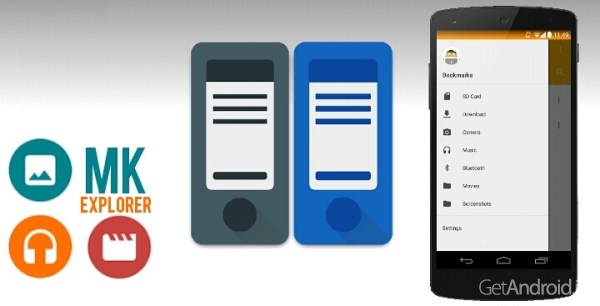 دانلود MK Explorer (File manager) 2.5.4 نرم افزار مدیریت فایل اندروید
