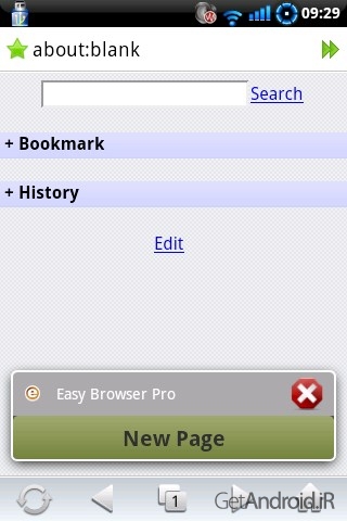 دانلود Easy Browser Pro 2.2.2 برنامه مرورگر کم حجم و سریع اندروید دانلود Easy Browser Pro 2.2.2 برنامه مرورگر کم حجم و سریع اندروید