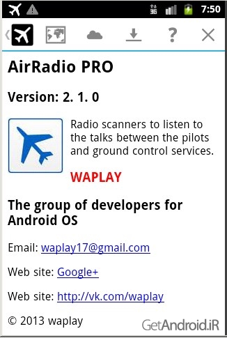 دانلود AirRadio PRO 5.0.0 برنامه شنیدن گفتگوی خلبان ها با برج مراقبت اندروید دانلود AirRadio PRO 5.0.0 برنامه شنیدن گفتگوی خلبان ها با برج مراقبت اندروید