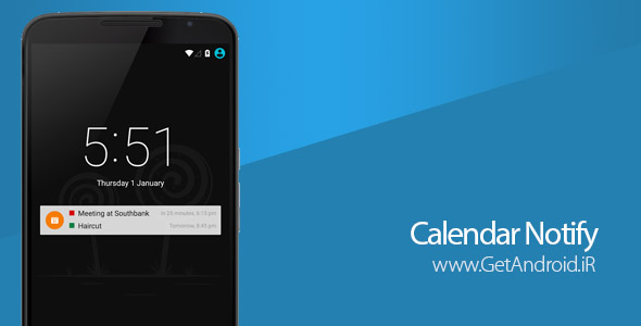 دانلود Calendar Notify 1.1.23 – تقوم و اطلاع رسان اندروید