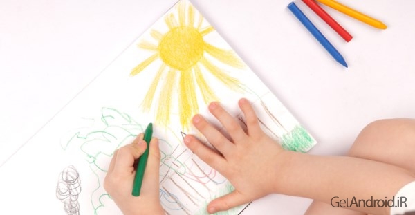 دانلود Learning to draw is fun 1.6 برنامه آموزش نقاشی به کودکان اندروید