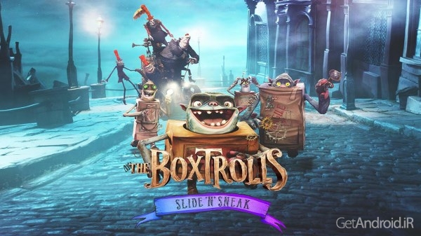 دانلود The Boxtrolls: Slide ‘N’ Sneak 1.3.5 – بازی ماجراجویی غول های جادویی اندروید + دیتا