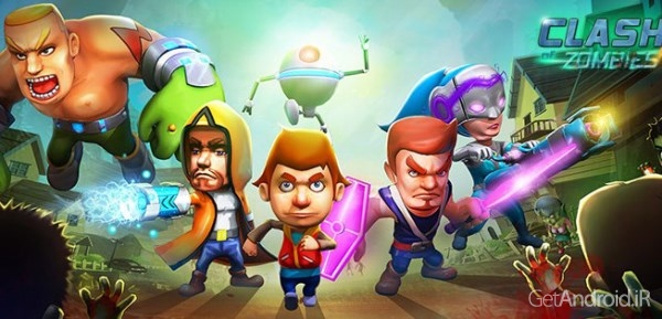 دانلود Apoc Wars: Zombies Clash 2.0 بازی زامبی کلش اندروید