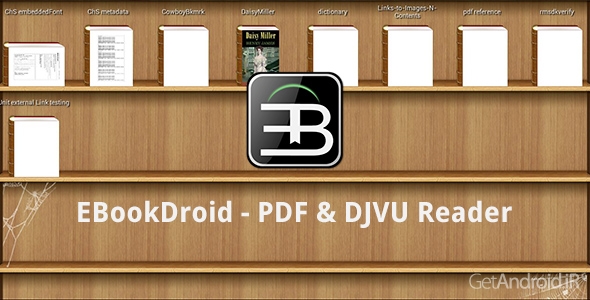 دانلود EBookDroid - PDF and DJVU Reader v2.4.1.4 - برنامه کتابخوان اندروید