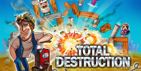 دانلود Total Destruction: Blast Hero v1.0.3 - بازی تخریب ساختمان اندروید + نسخه مود
