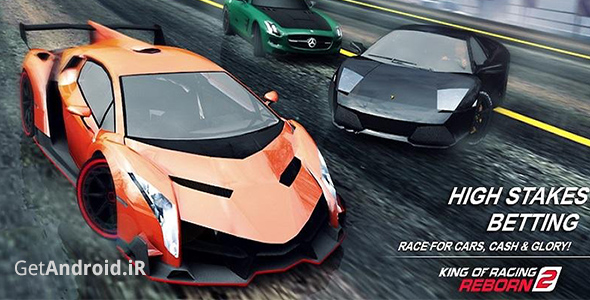 دانلود King Racing 2 v1.0.7 - بازی اتومبیلرانی سلطان مسابقه 2 برای اندروید + دیتا
