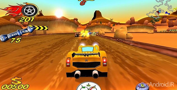 دانلود Cartoon Racing v1.0 - بازی رالی اتومبیلهای کارتونی برای اندروید