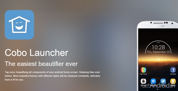 دانلود Cobo Launcher - Easy Beautify 2.4.9 - لانچر کوبو برای اندروید