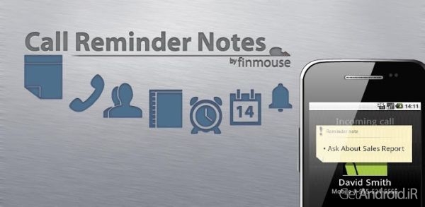 دانلود Call Reminder Notes 5.0.9 برنامه یادداشت یادآور روی تماس اندروید