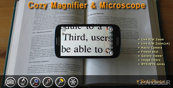 Cozy Magnifier & Microscope +