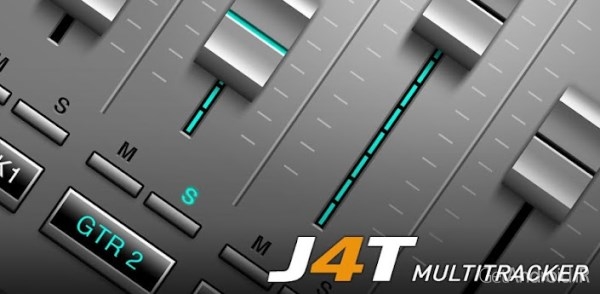 دانلود J4T Multitrack Recorder 4.64 برنامه ضبط صدای حرفه ای اندروید