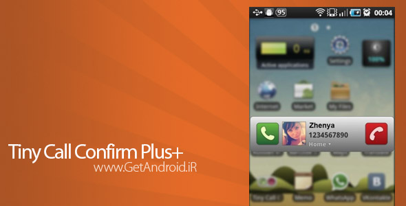 دانلود Tiny Call Confirm Plus+ 4.3.0 برنامه پاسخ به تماس اندروید